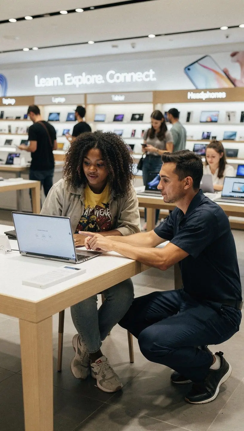 Person optimizing internet connection on a laptop.