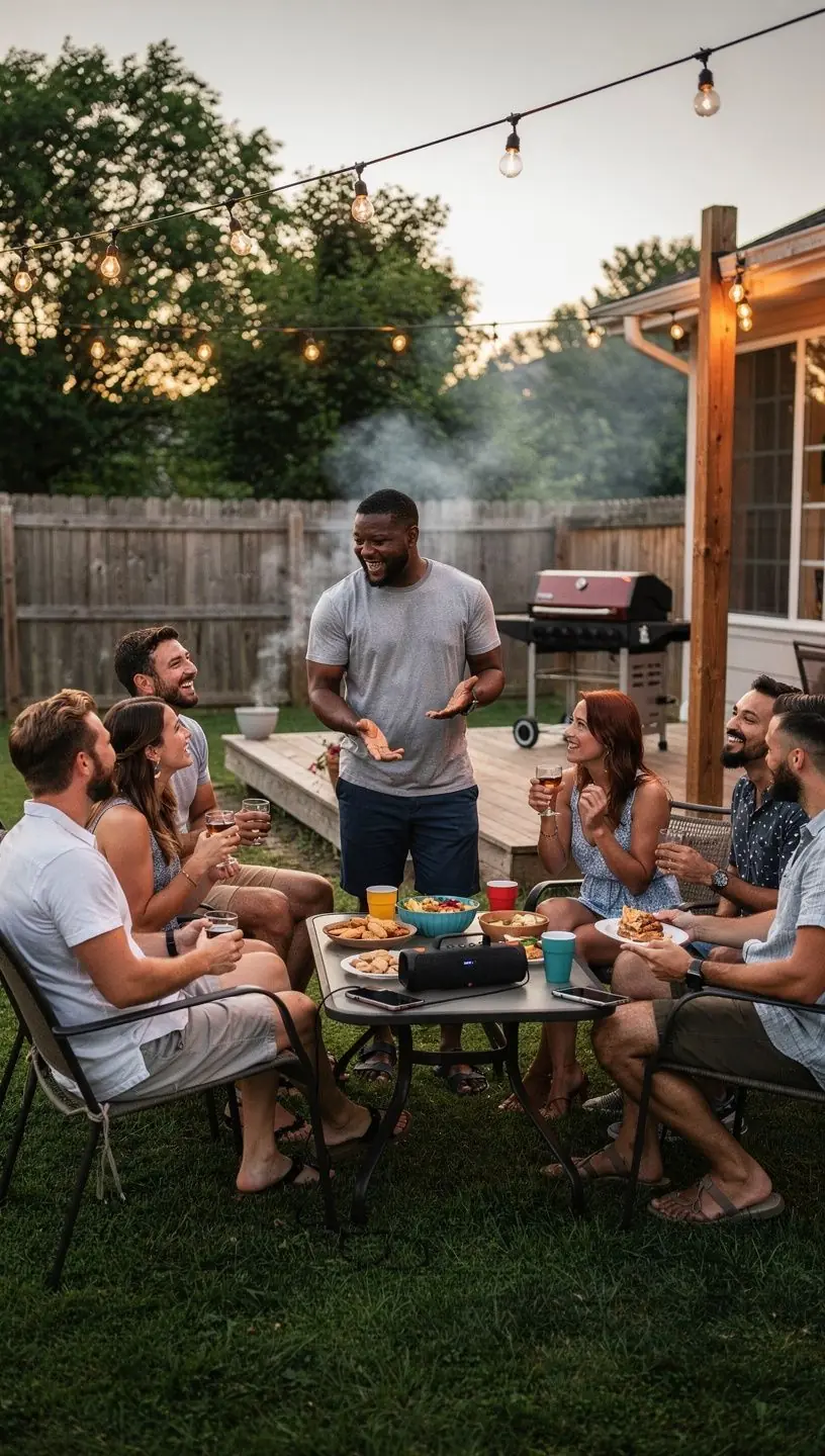 Illustration of a secure home Wi-Fi network setup.